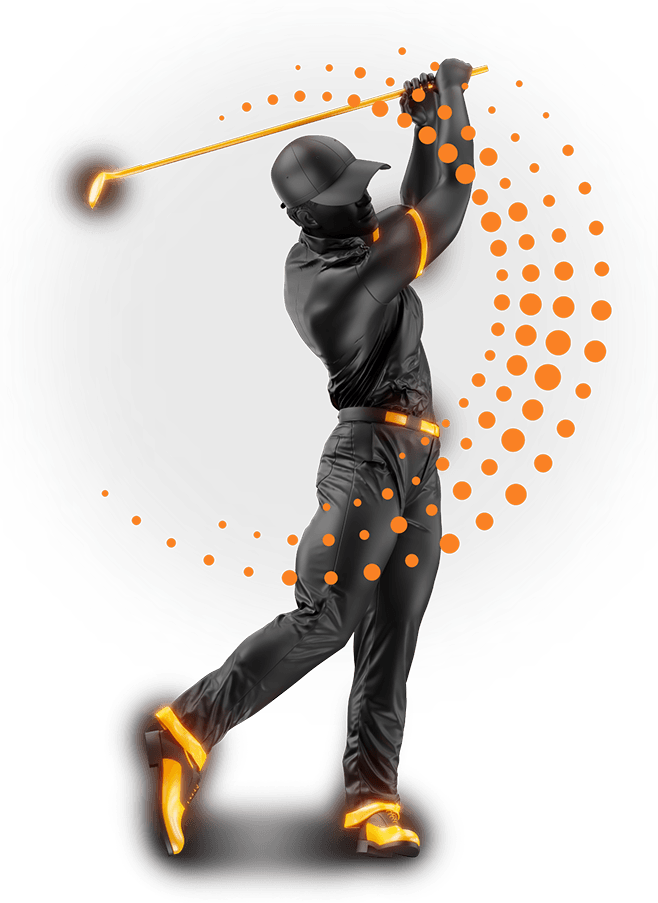 Golfer Shooting Golf