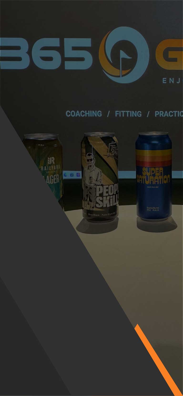 Food & Beverages for Indoor Golfers